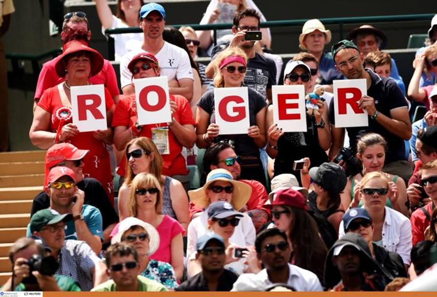 Fan di Roger Federer
